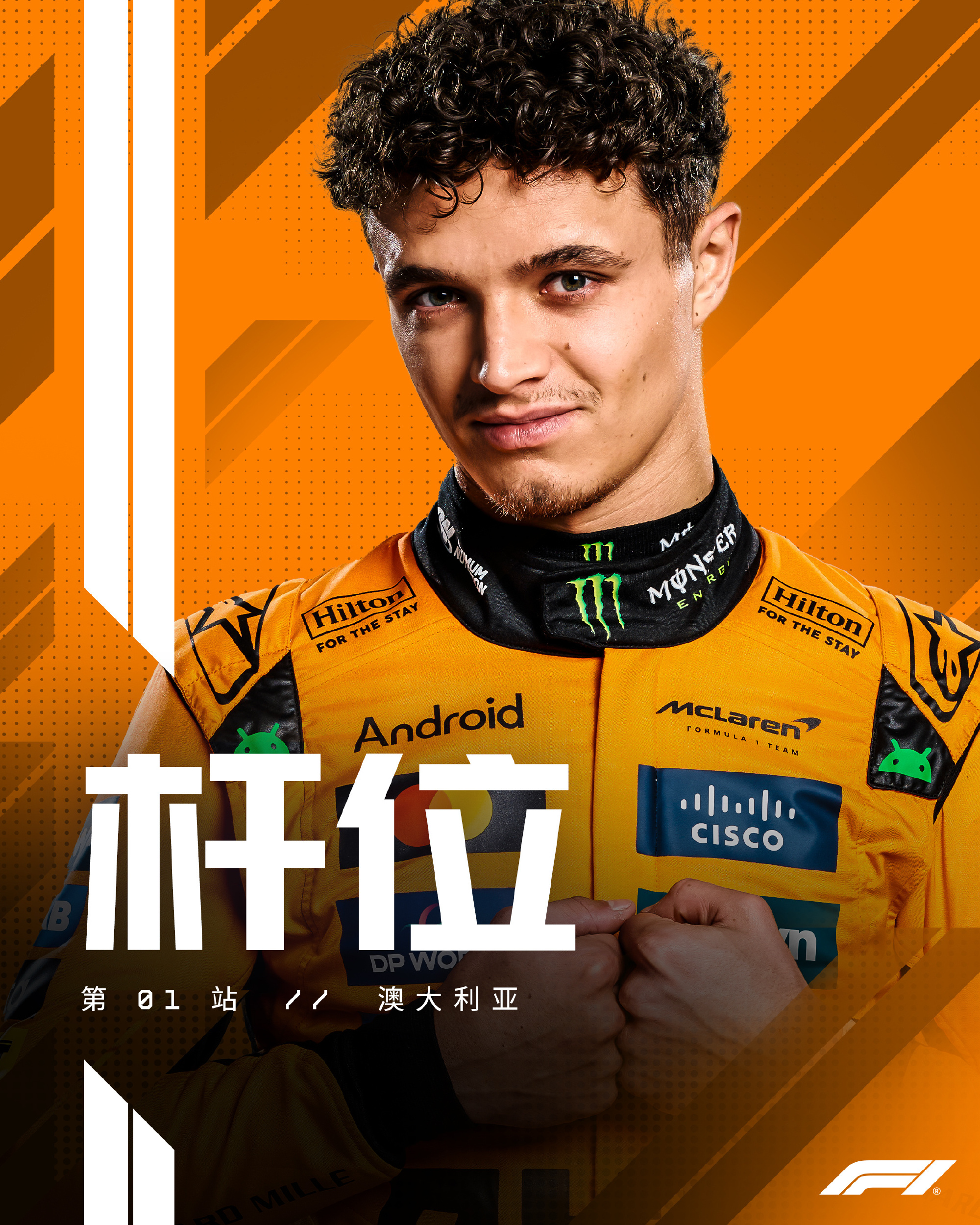 迈凯伦横扫索伯车队，诺里斯点燃赛场的简单介绍